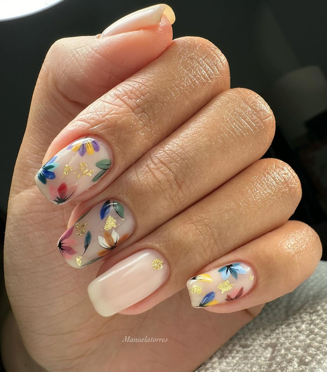 Showcasing Stunning Summer Nails for Short Lengths