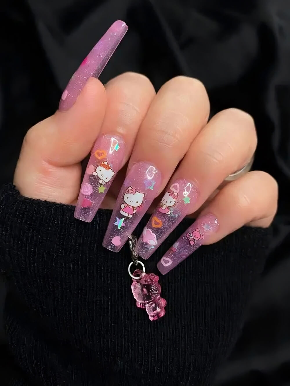 30 Stunning 90s-Inspired Nail Art Designs To Take You Down The Memory Lane - 189