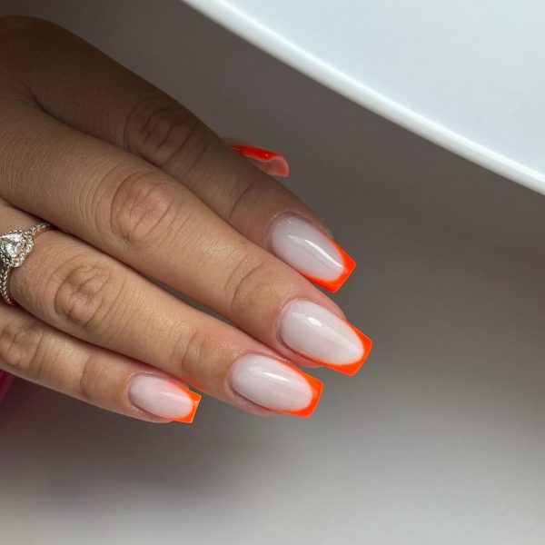 Neon Tips with White Base