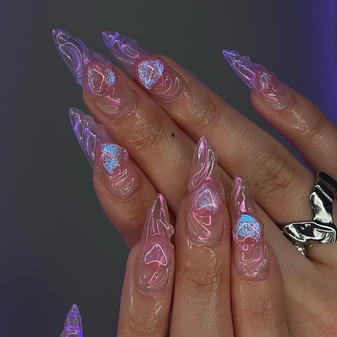 Here are more than 35 nail designs leading this year’s trends