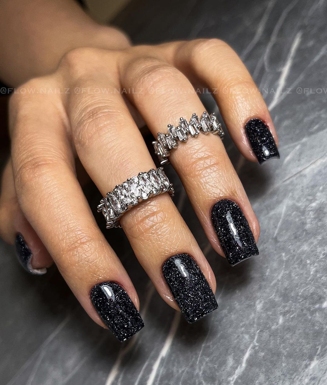 29 Stunning Ideas for Black Fall Nails 2024