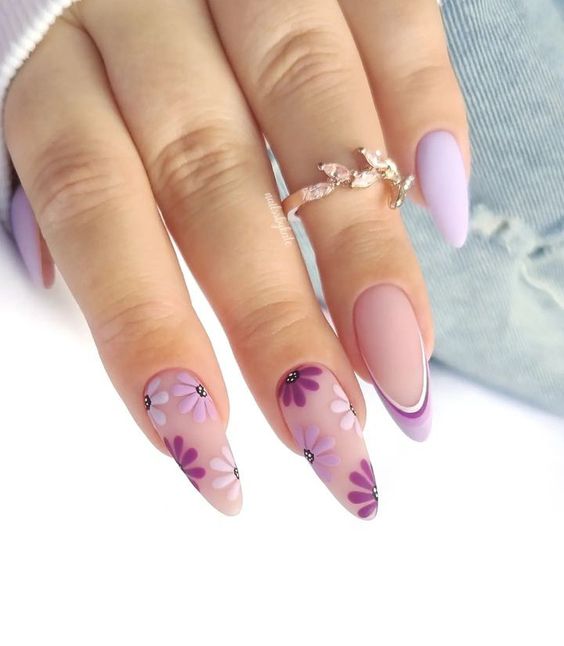 flower nails designs