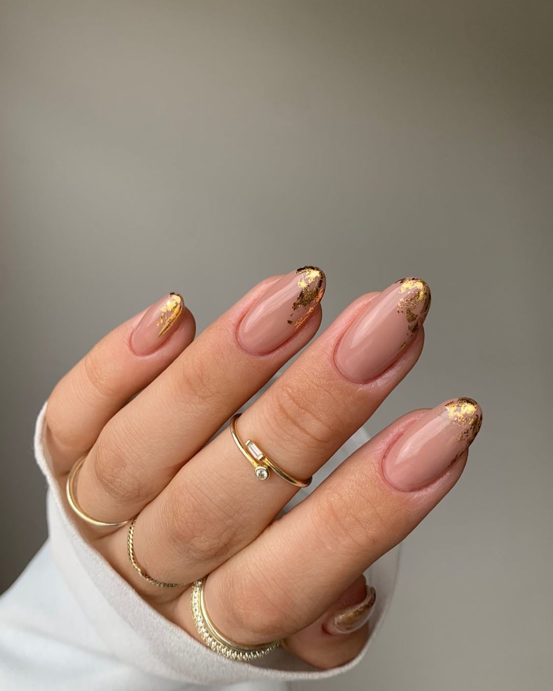 29 Elegant Ideas for Nude Fall Nails 2024