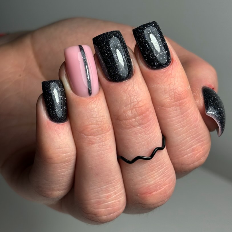 29 Stunning Ideas for Black Fall Nails 2024