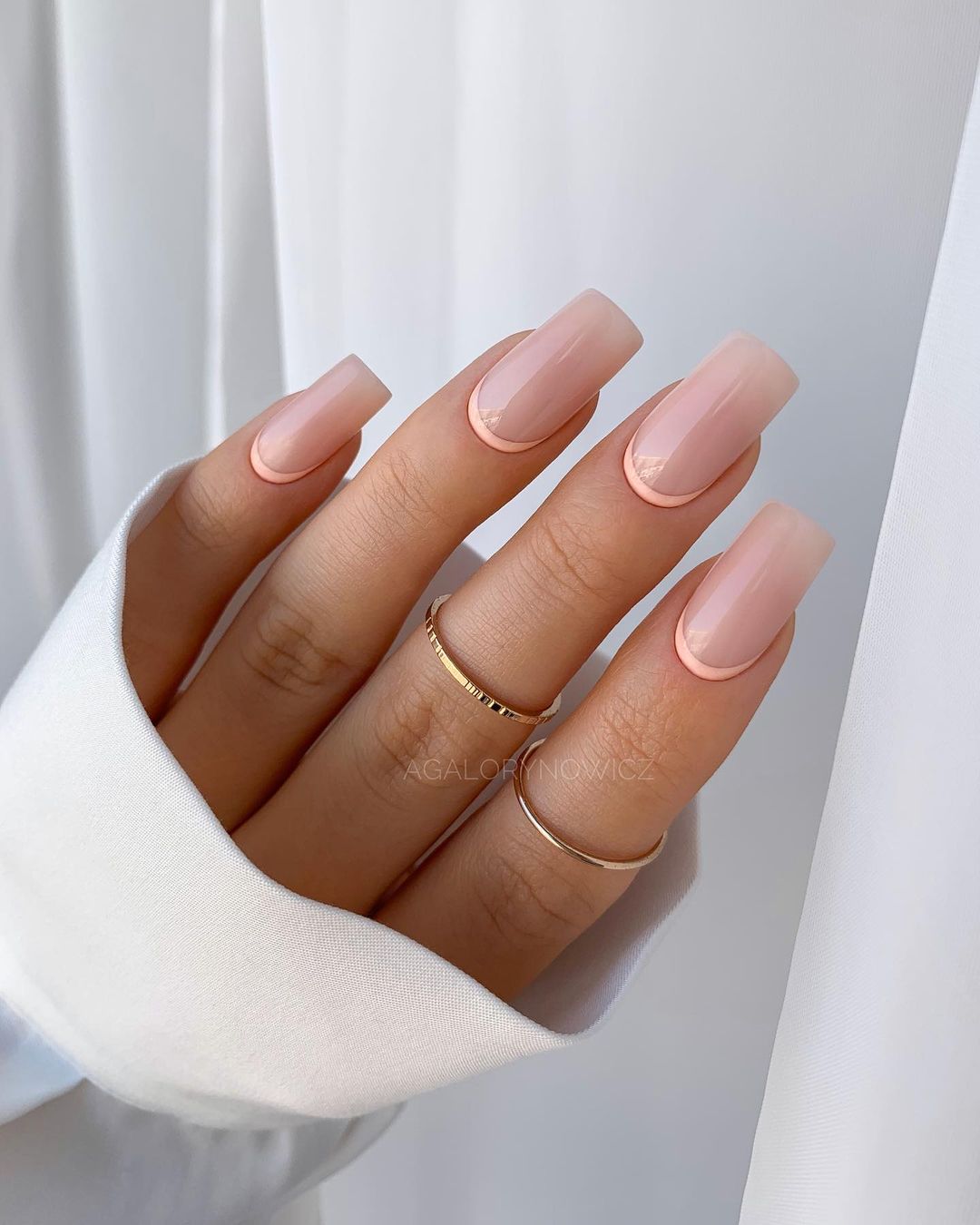 29 Elegant Ideas for Nude Fall Nails 2024