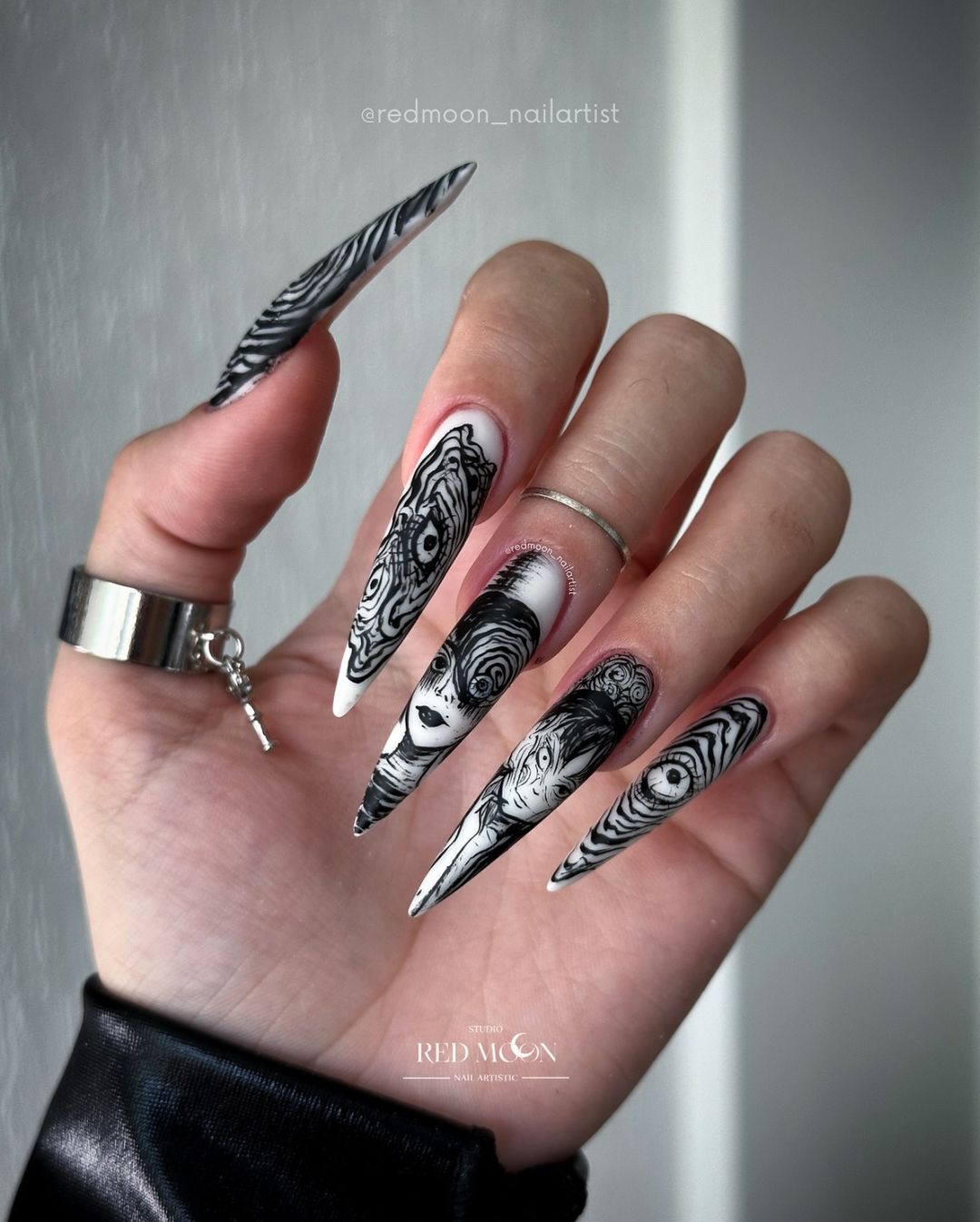 29 Stunning Ideas for Black Fall Nails 2024