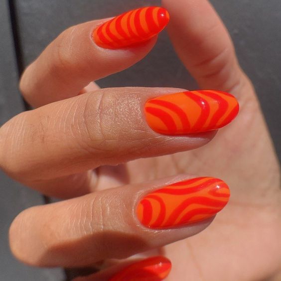 Orange Nail - Orange vibes