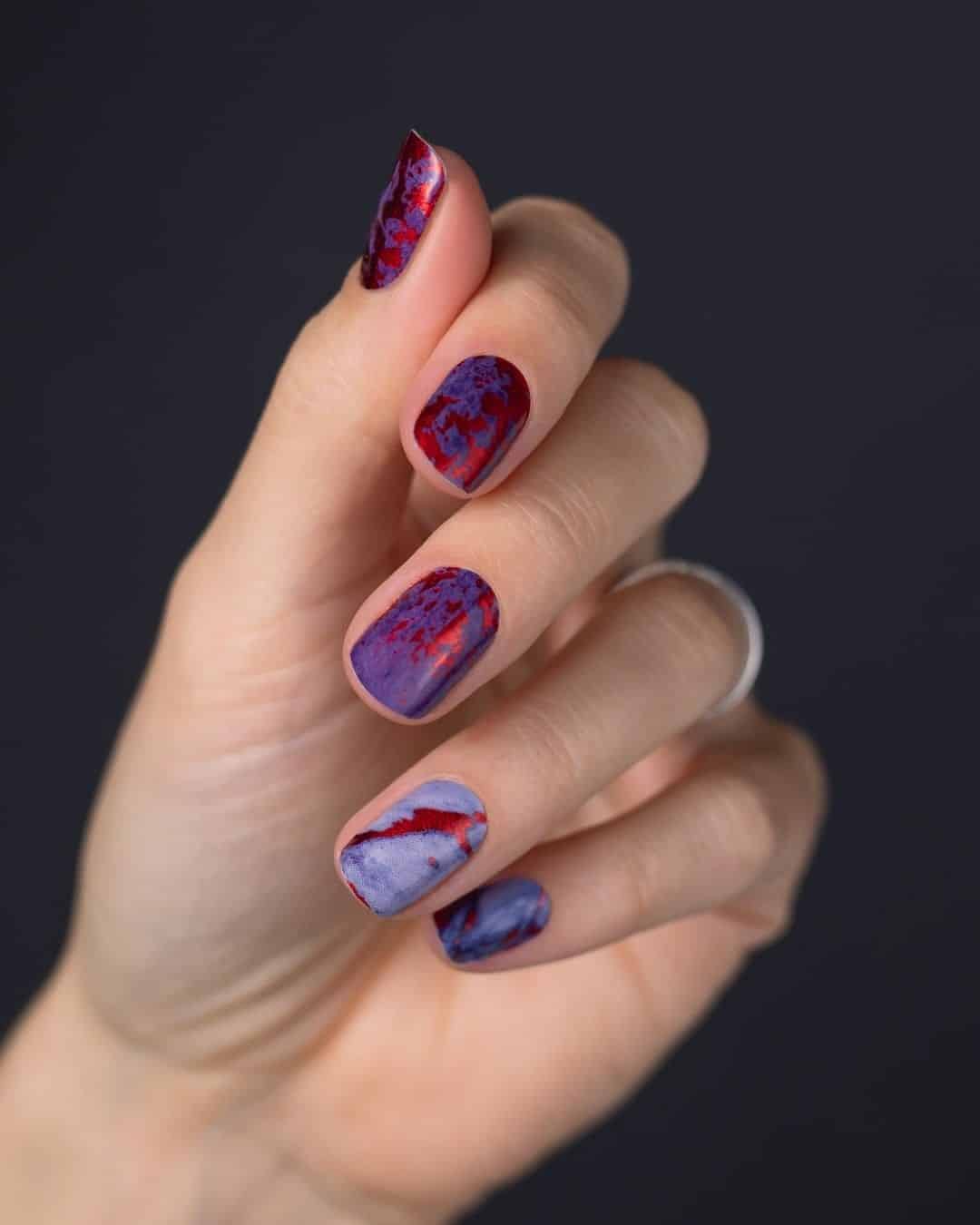 Fall Nail Designs For Short Nails