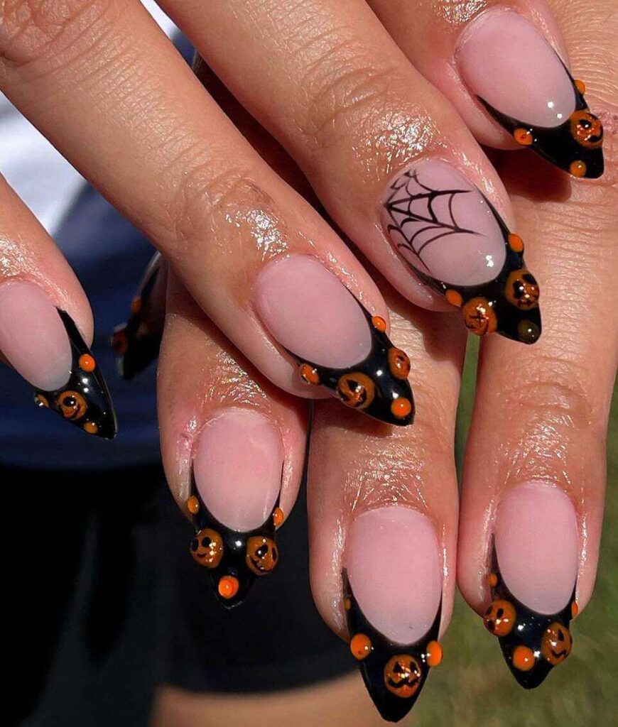 cute halloween nail ideas