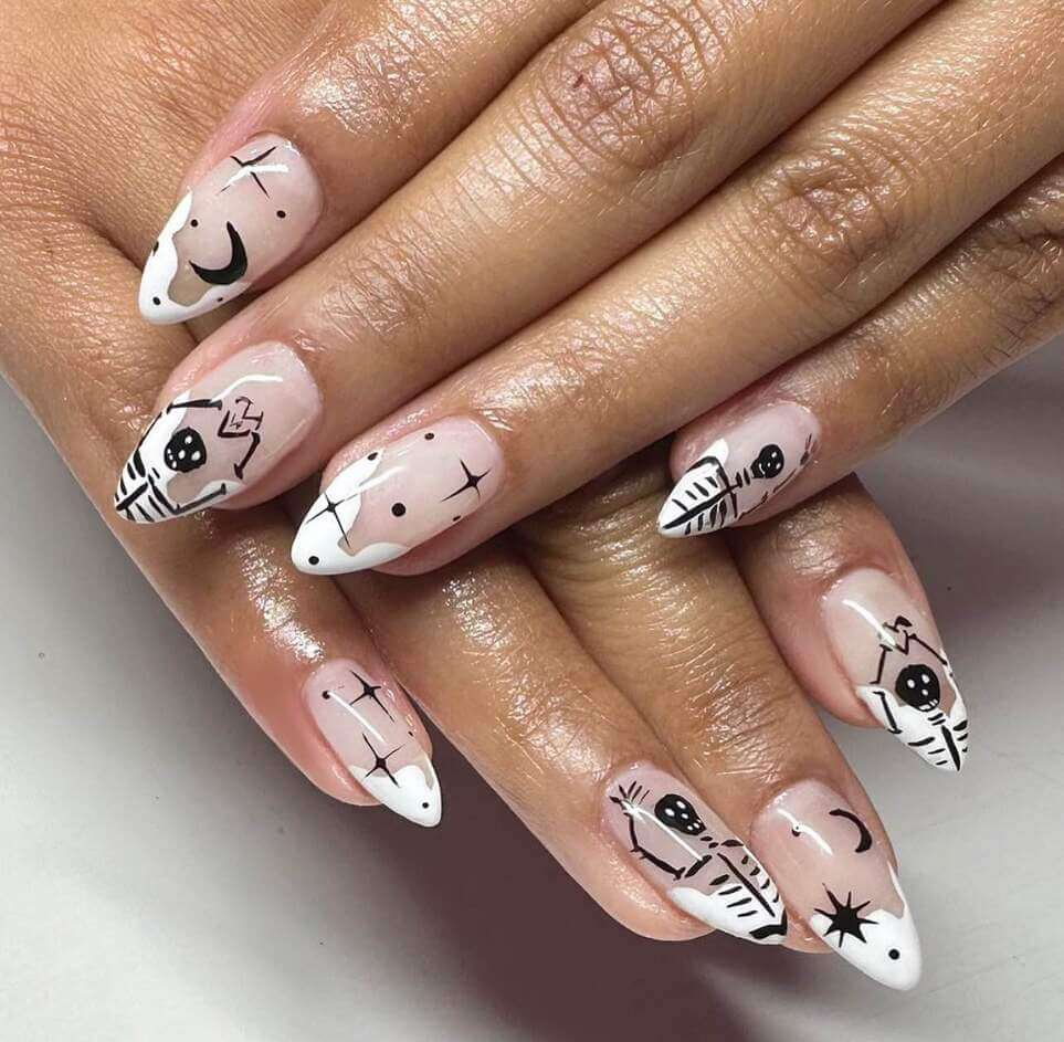 halloween nail designs