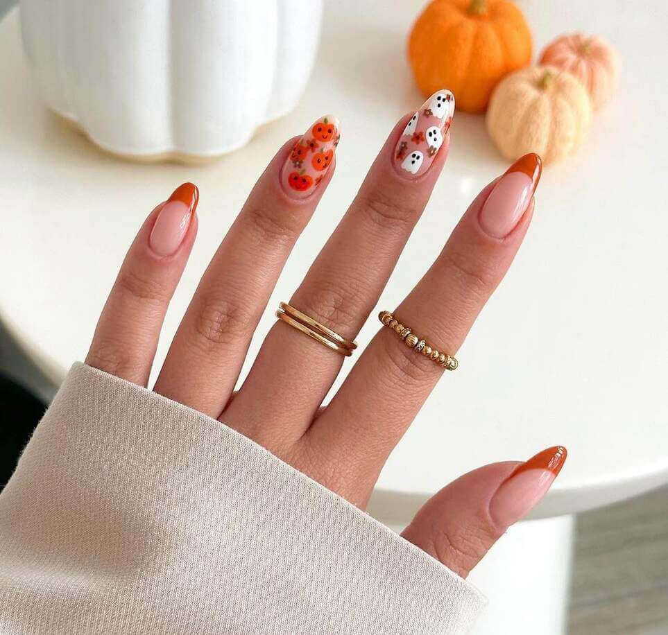 halloween nail designs