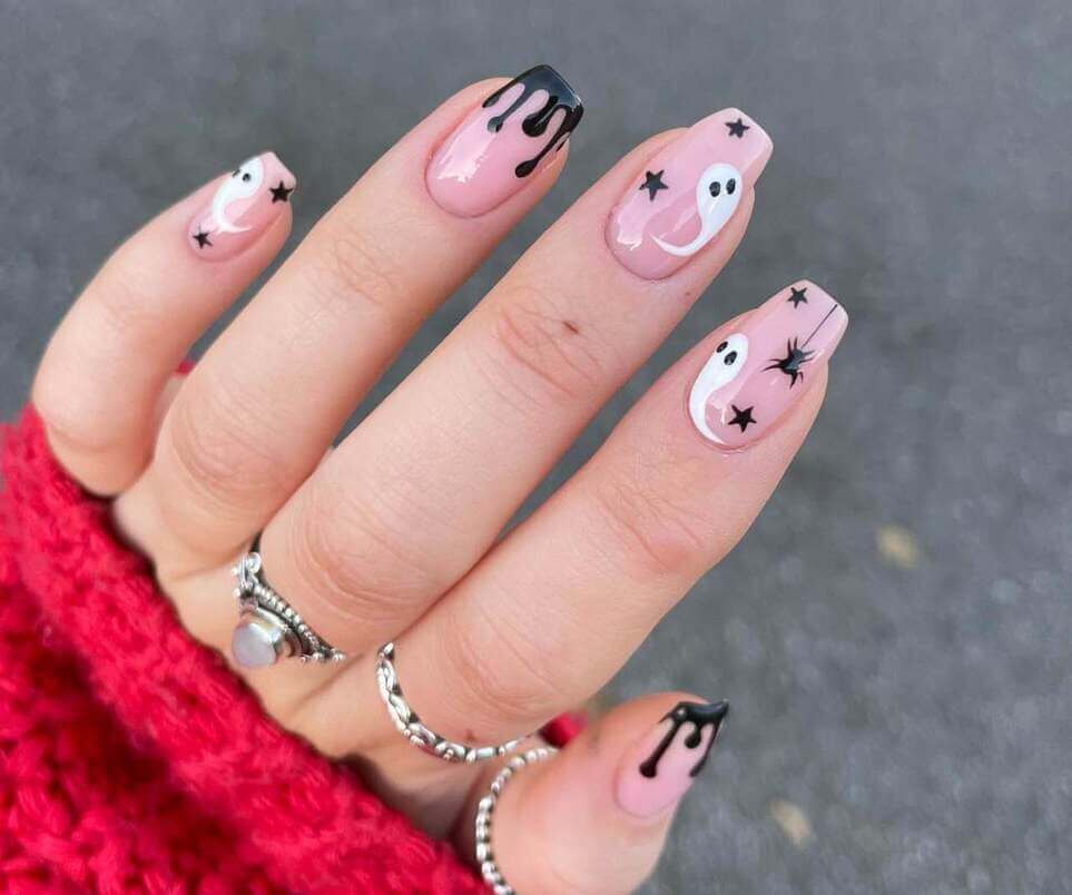 halloween nail designs