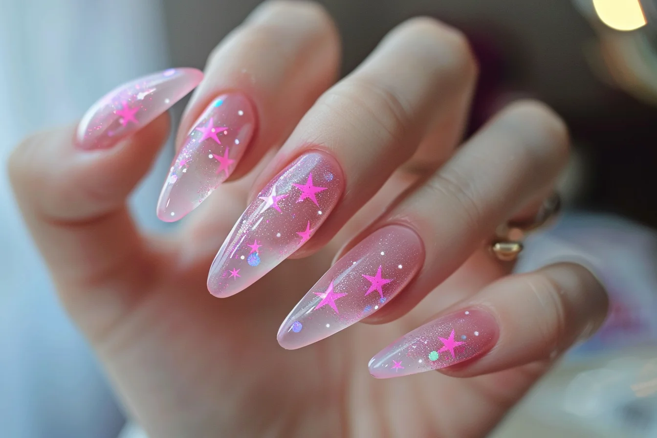 27 Stunning Star Nail Designs That Are Pure Magic!