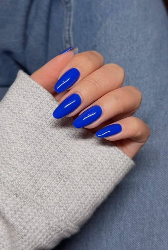 Royal Blue Nails