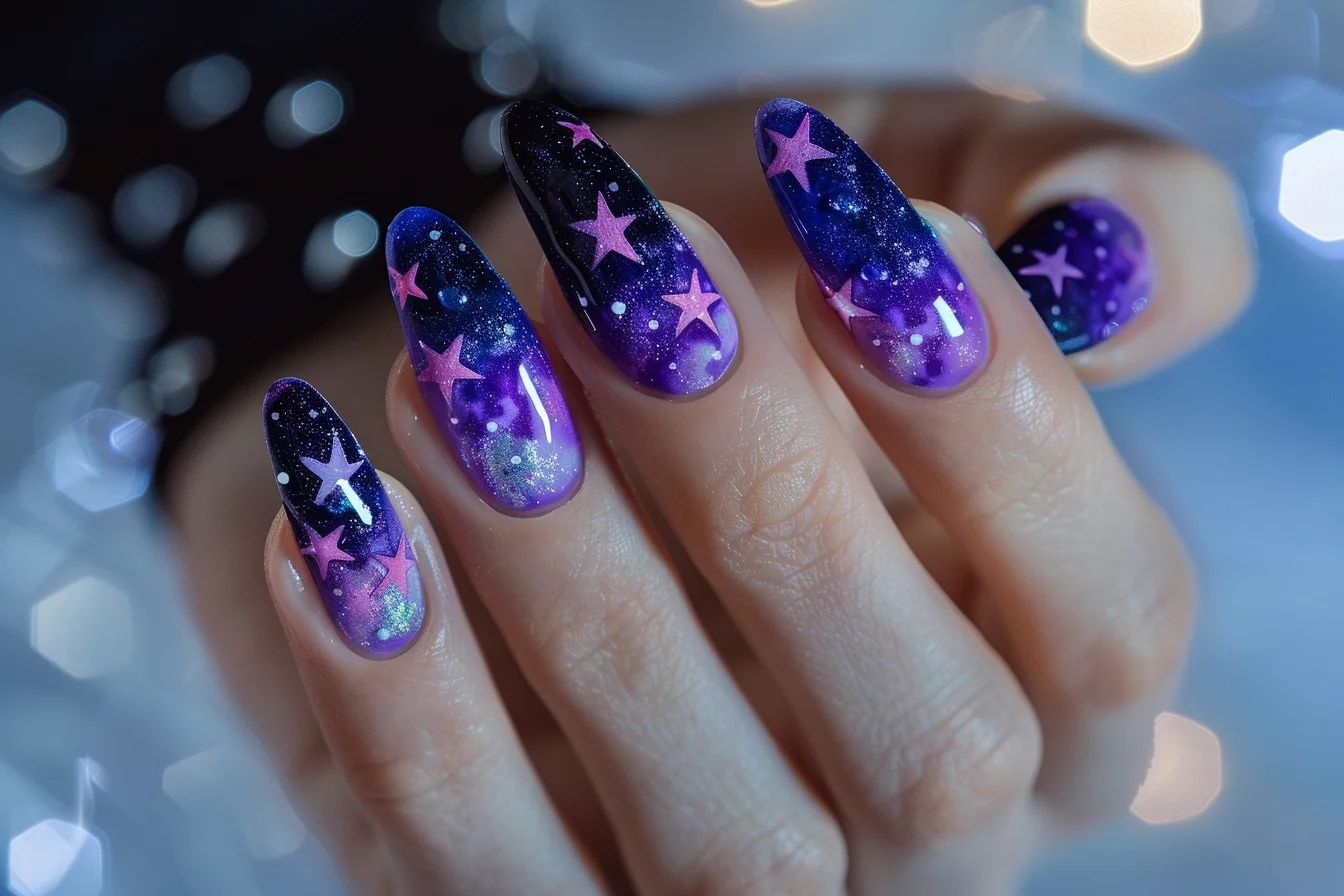 27 Stunning Star Nail Designs That Are Pure Magic!