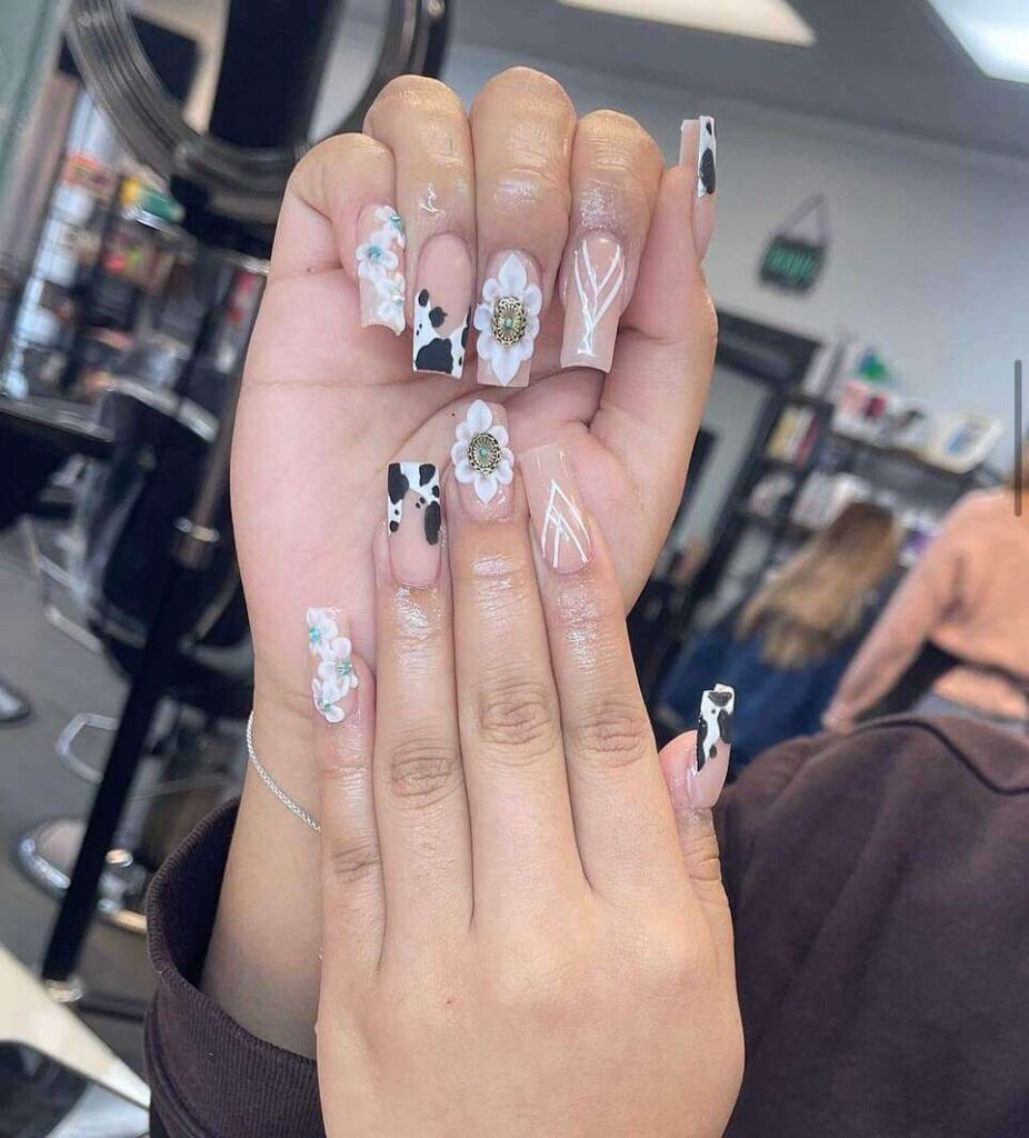 western nail art