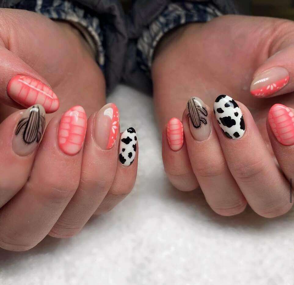 easy western nail designs.