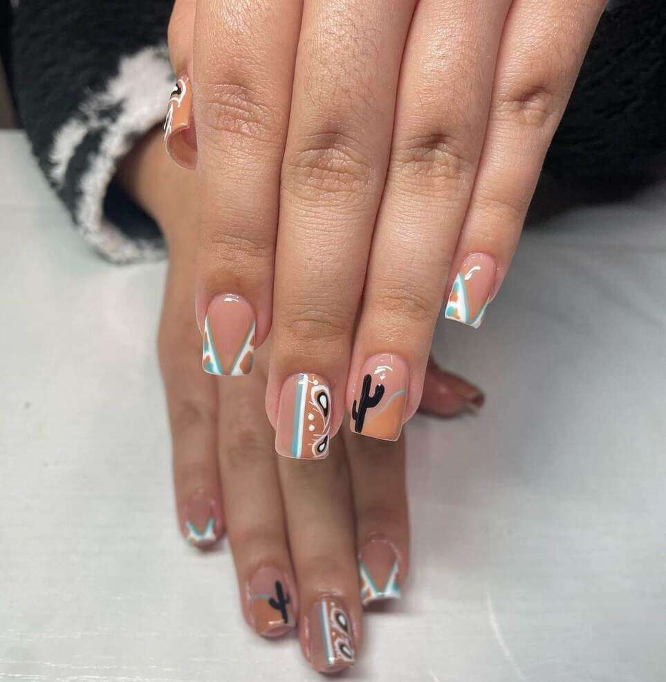 western nail designs