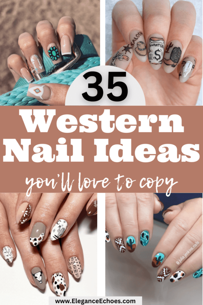 western nail ideas