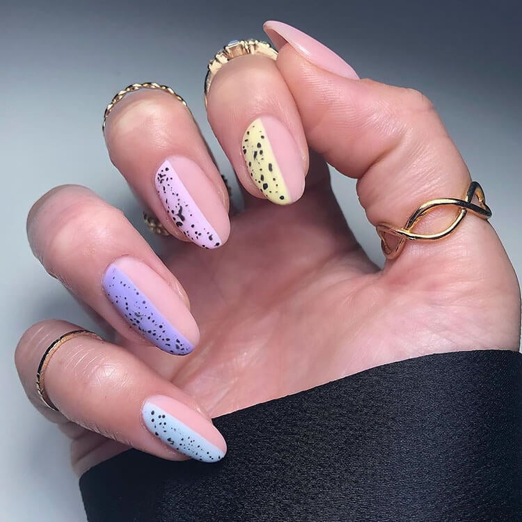 pastel nails