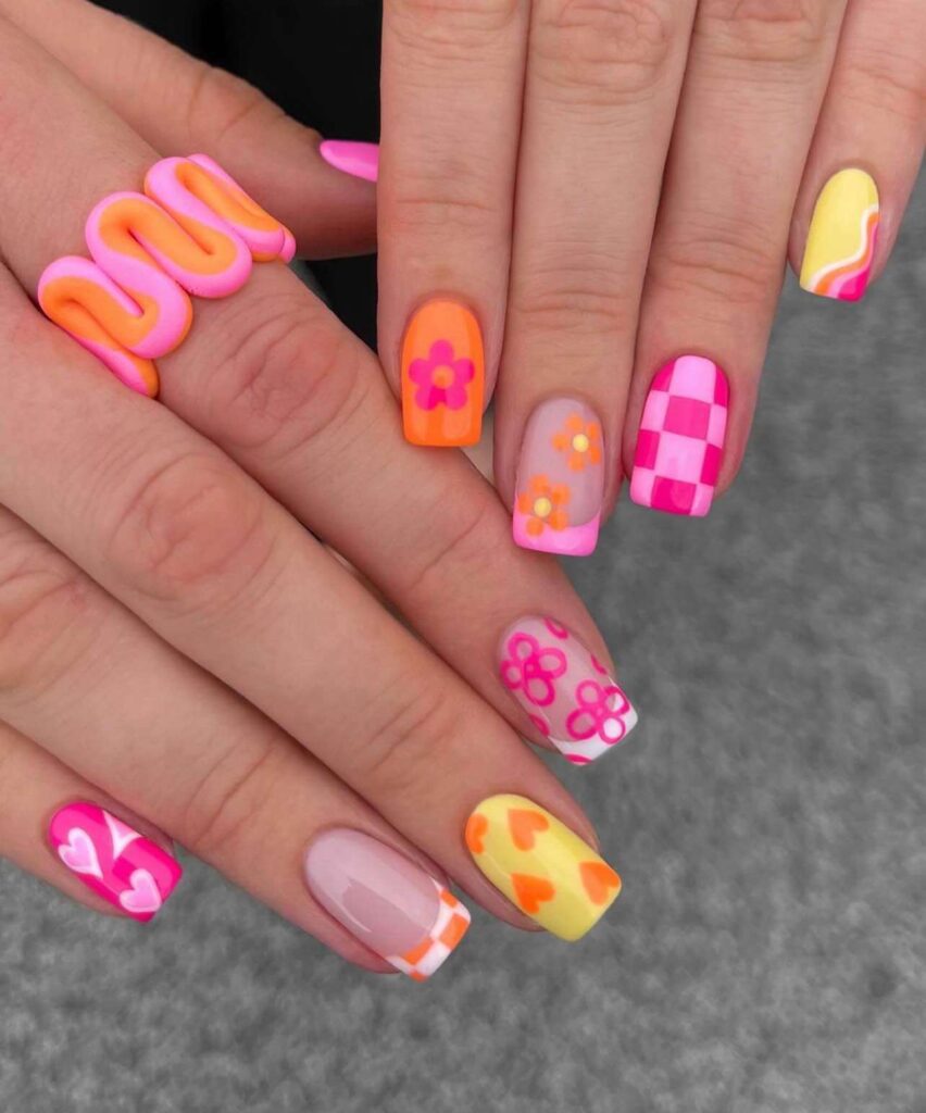 cute summer nails