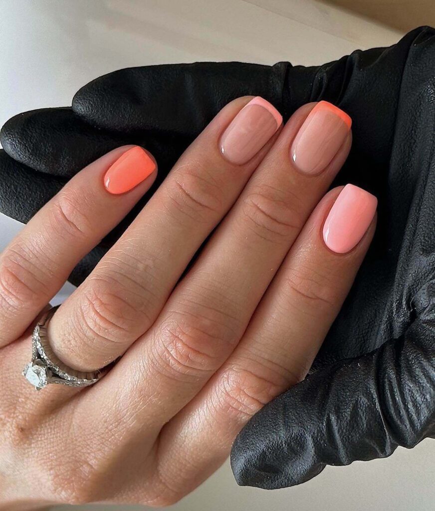 neon summer nails