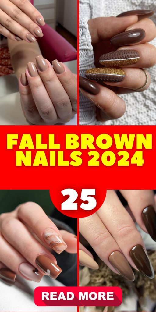 Fall Brown Nails 2024 25 Ideas: The Ultimate Guide to Trending Designs