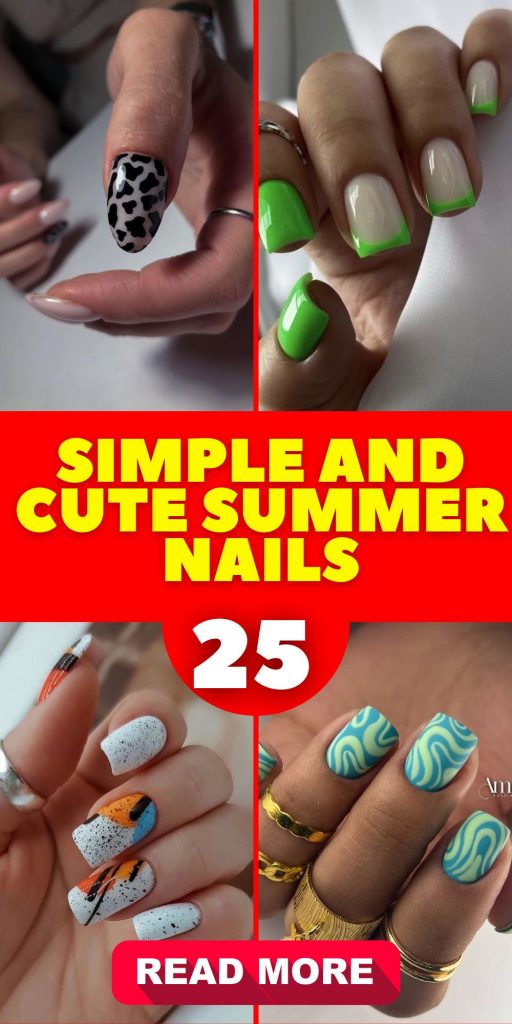 Easy & Cute Summer Nails: Your Ultimate Guide 25 Ideas