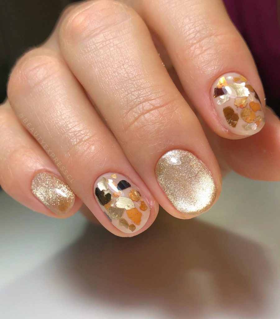 Fall Cat Eye Nails 25 Ideas: Captivating Designs