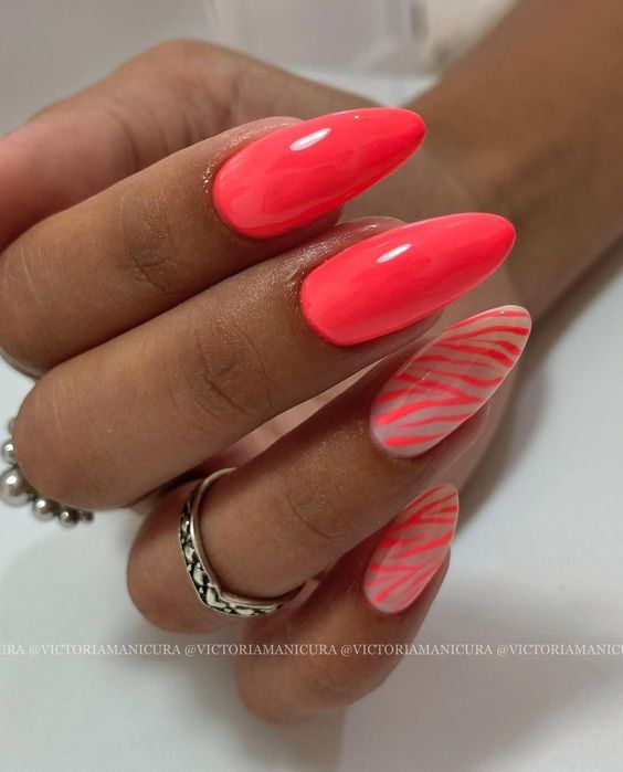 Summer Almond Nails Colors & Designs 25 Ideas