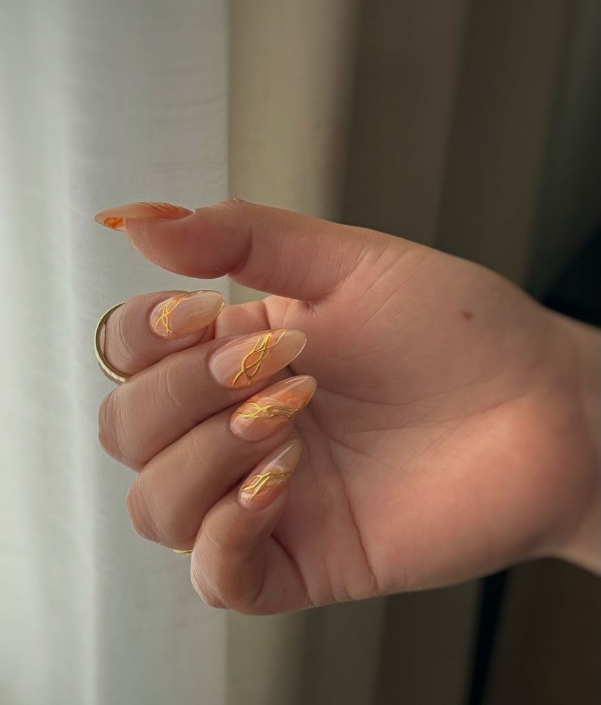 Almond Shape Fall Nails 27 Ideas: A Trendy Guide