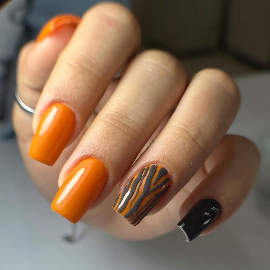 Orange Fall Nails 25 Ideas: The Ultimate Guide to Seasonal Chic