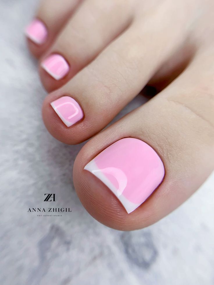 Summer Hot Pink Toe Nail Designs 24 Ideas: The Ultimate Guide for Trendy Pedicures