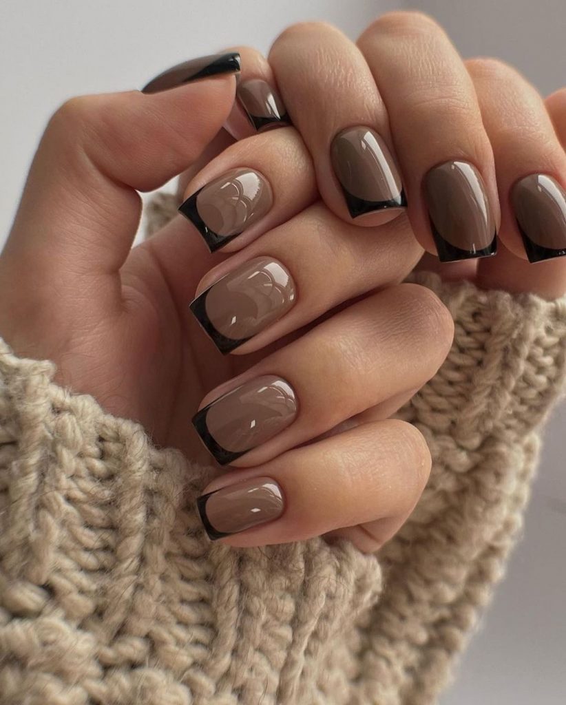 Fall French Tip Nails 26 Ideas: Embrace the Season with Stylish Manicures