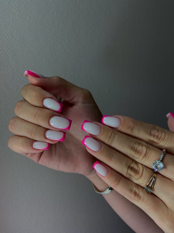 Spring Nails French Color 2024 16 Ideas: A Fresh Take on Classic Chic