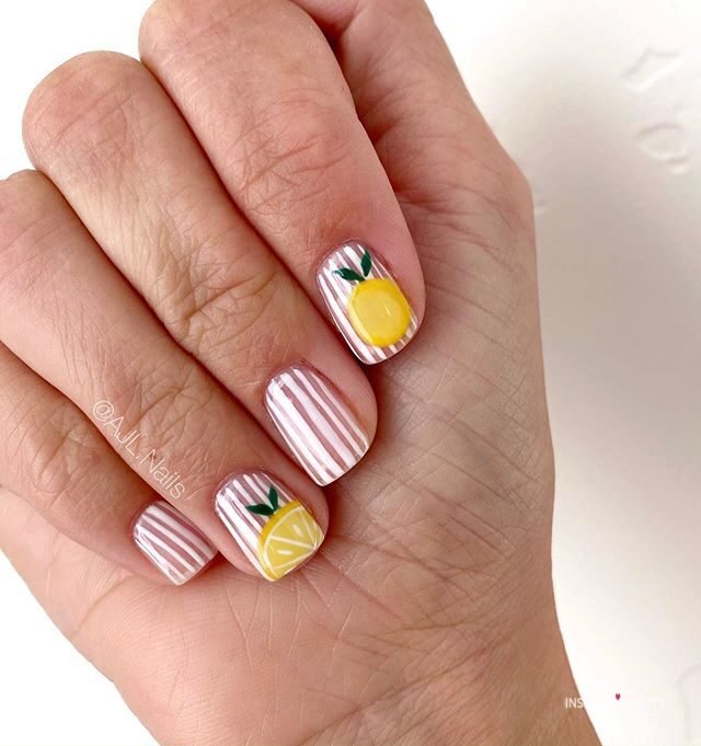 bright summer nail designs