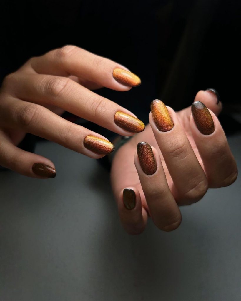 Trendy and Popular Fall Nail Colors 27 Ideas