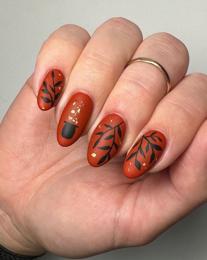 Almond Shape Fall Nails 27 Ideas: A Trendy Guide