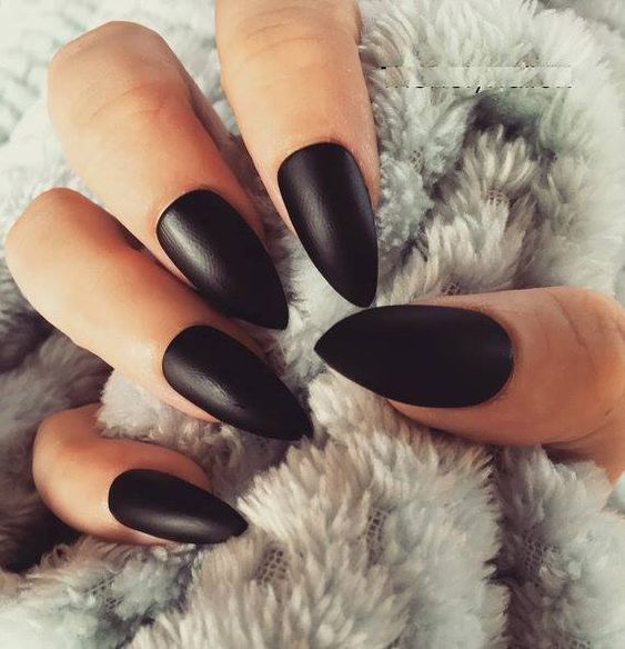 Top Fall Nail Colors: Inspiring 16 Ideas for Black Nails