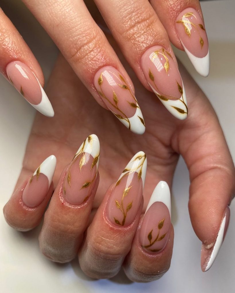 Fall French Nails 2024: Trendy Designs and 26 Ideas