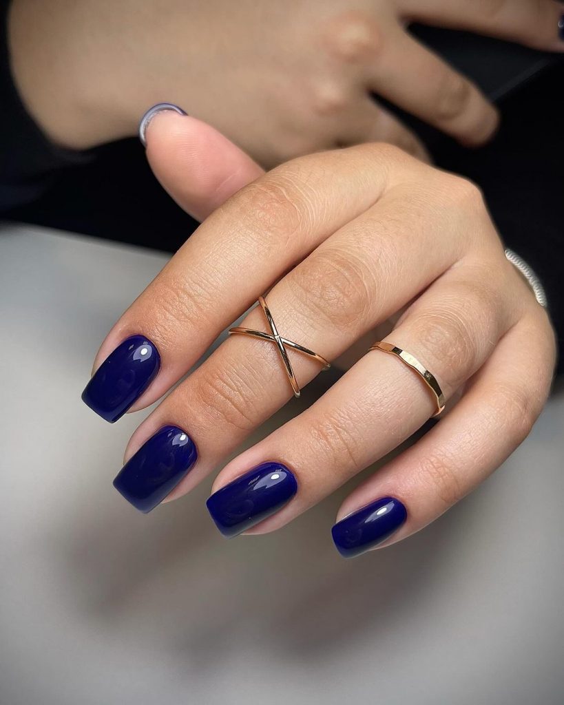 Navy Blue Fall Nails 25 Ideas: Elegant Designs and Seasonal Trends