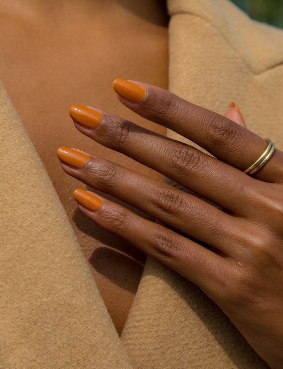 Stunning Fall Nail Colors for Dark Skin 22 Ideas: Top Picks for a Classy and Beautiful Look