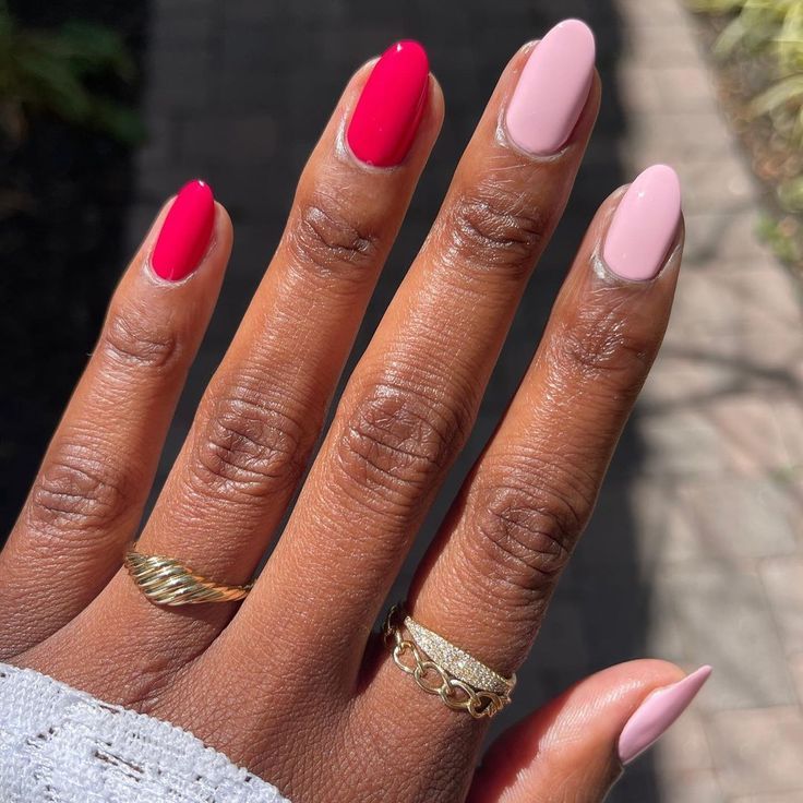 Elegant and Simple: Pastel Pink Short Nail Designs for Dark Skin