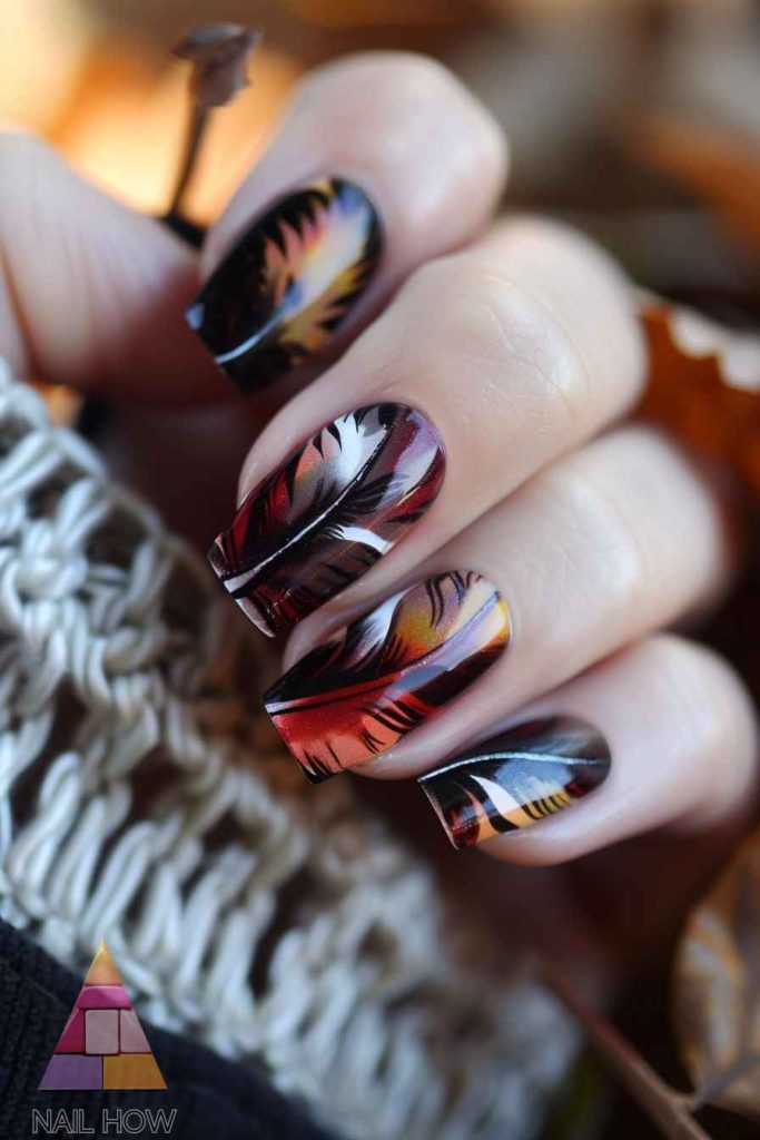 fall nail designs 171 https://nailhow.com/fall-nail-designs/