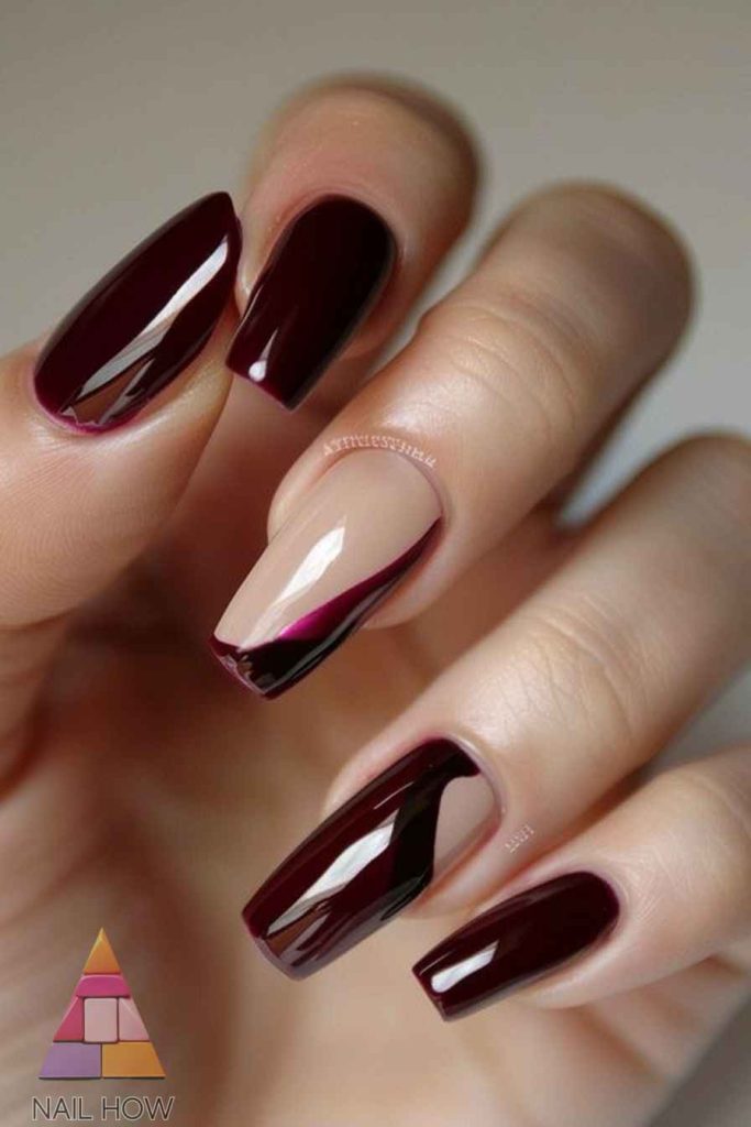 fall nail designs 221 https://nailhow.com/fall-nail-designs/