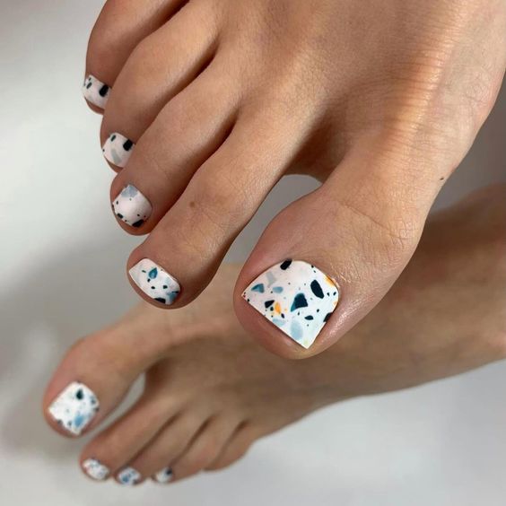 Summer White Toe Nail Designs 25 Ideas: A Fresh Pedi on the Block