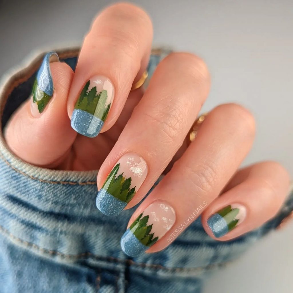 Fall Tree Nail Art 26 Ideas: A Journey Through Autumn Inspired Designs