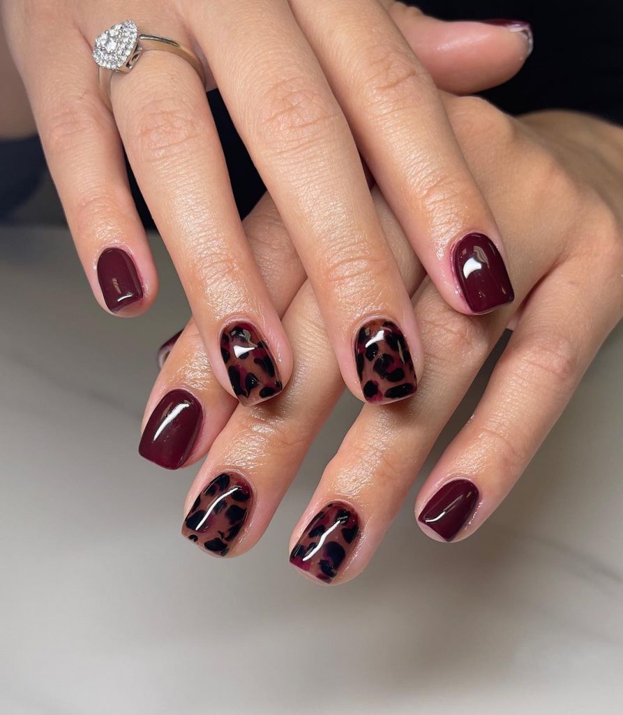 Trendy and Popular Fall Nail Colors 27 Ideas