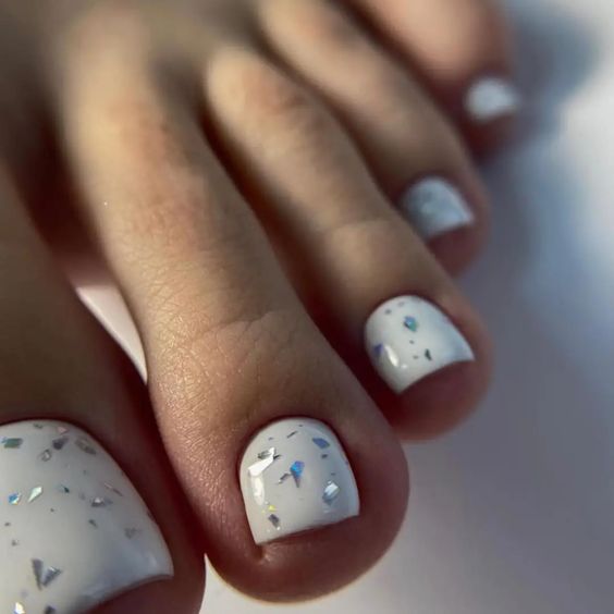 Summer White Toe Nail Designs 25 Ideas: A Fresh Pedi on the Block