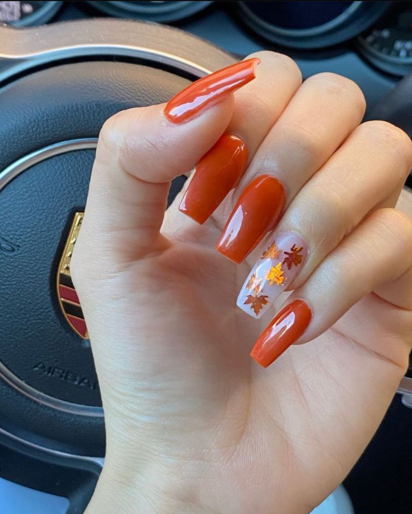 Fall Nail Colors: Orange 24 Ideas for a Stylish Look